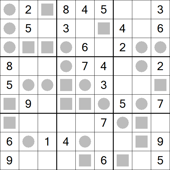 Even-Odd Sudoku - Medium