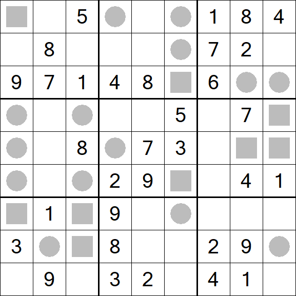 Even-Odd Sudoku - Moyen