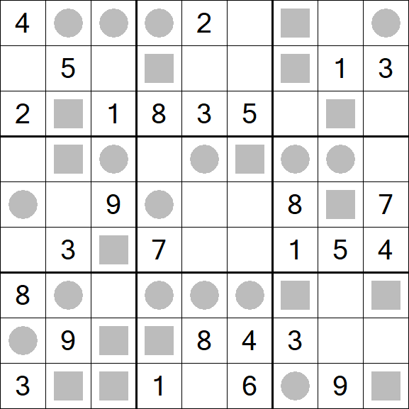 Even-Odd Sudoku - Medio