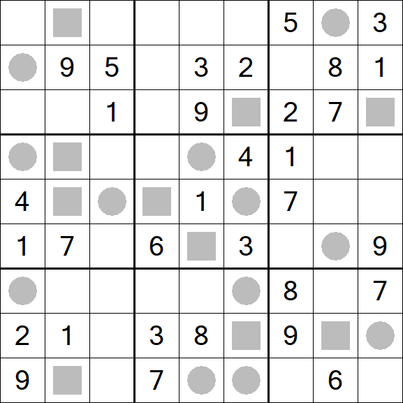 Even-Odd Sudoku - Medio