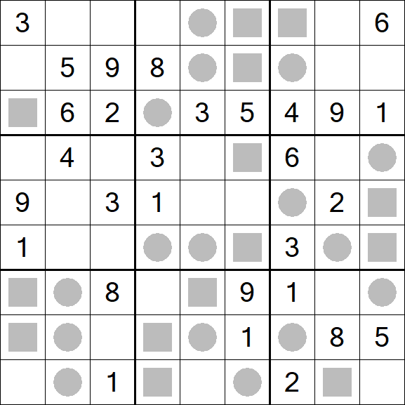Even-Odd Sudoku - Medio