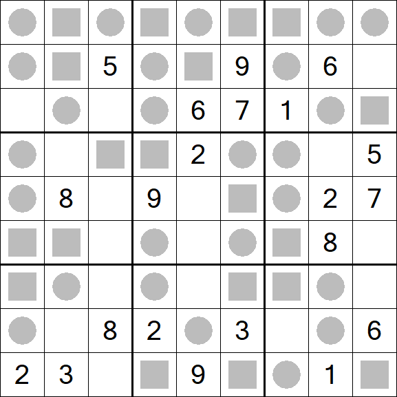 Even-Odd Sudoku - Medium