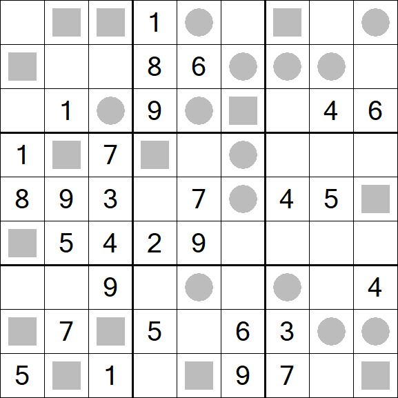 Even-Odd Sudoku - Moyen