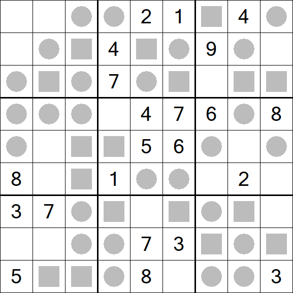 Even-Odd Sudoku - Médio