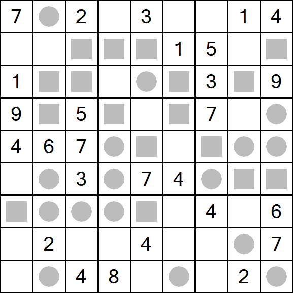 Even-Odd Sudoku - Medium