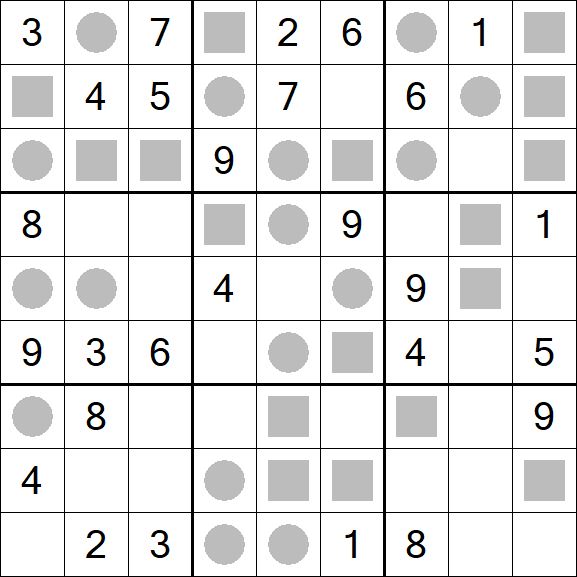 Even-Odd Sudoku - Moyen