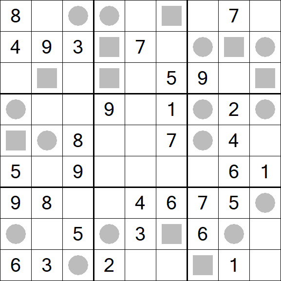 Even-Odd Sudoku - Medio