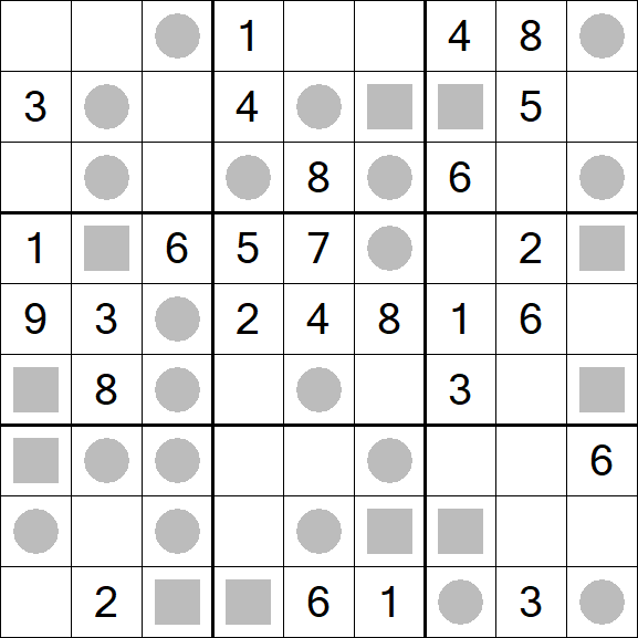 Even-Odd Sudoku - Moyen