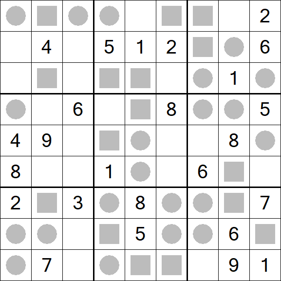 Even-Odd Sudoku - Moyen
