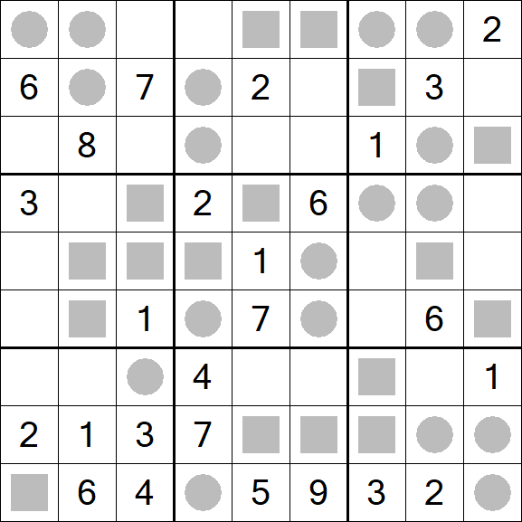 Even-Odd Sudoku - Medio