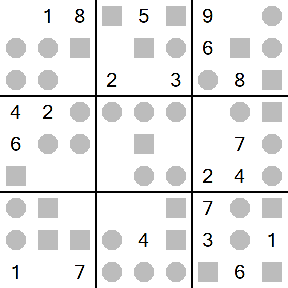 Even-Odd Sudoku - Medio