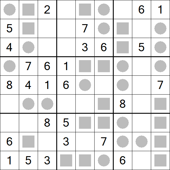 Even-Odd Sudoku - Medium