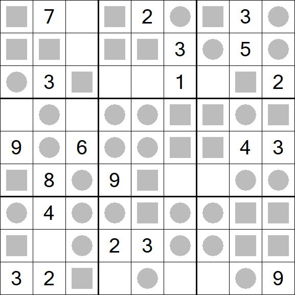 Even-Odd Sudoku - Medium