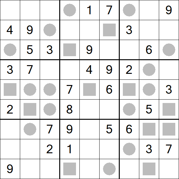 Even-Odd Sudoku - Medium
