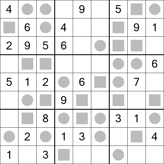 Even-Odd Sudoku - Medium