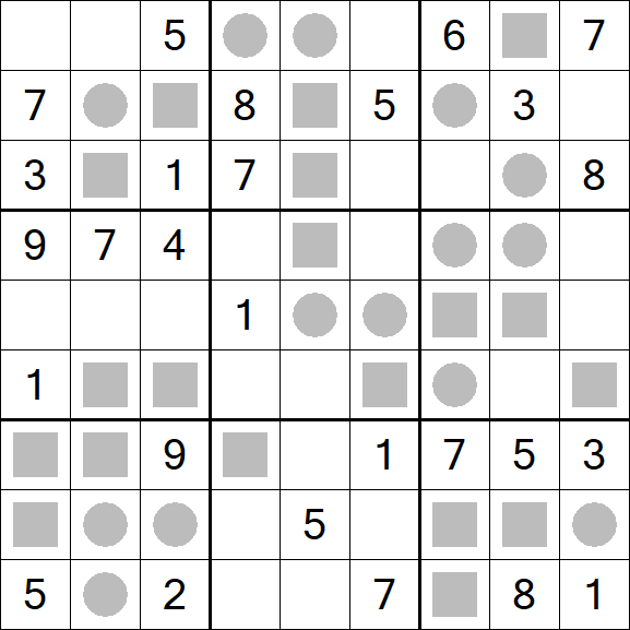 Even-Odd Sudoku - Medium
