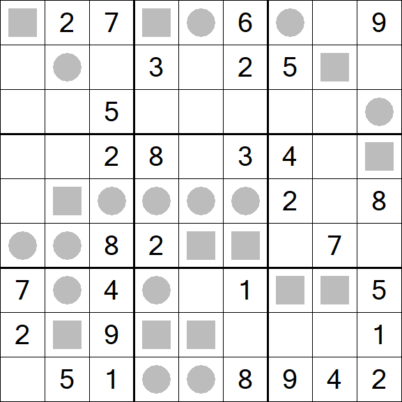 Even-Odd Sudoku - Medium