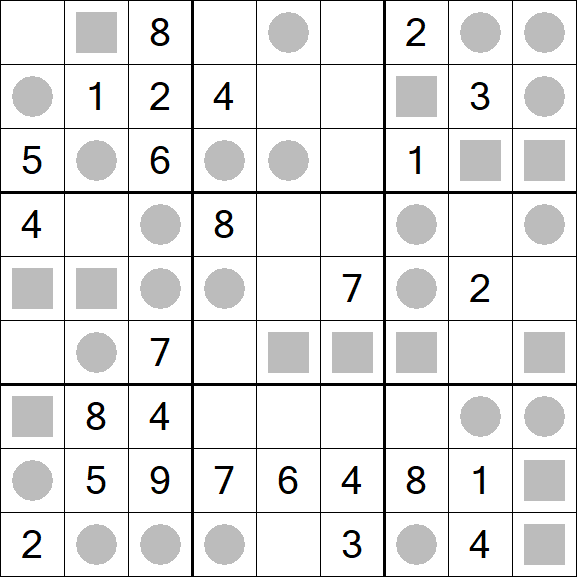 Even-Odd Sudoku - Medium