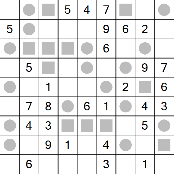 Even-Odd Sudoku - Medium