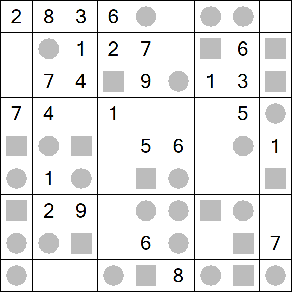 Even-Odd Sudoku - Medium