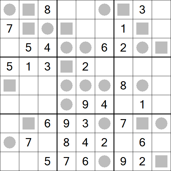 Even-Odd Sudoku - Medium