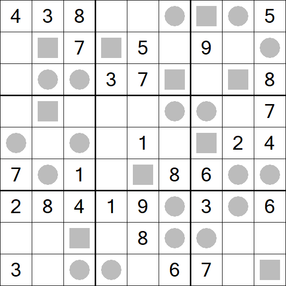 Even-Odd Sudoku - Medium