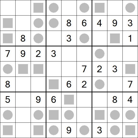 Even-Odd Sudoku - Medium