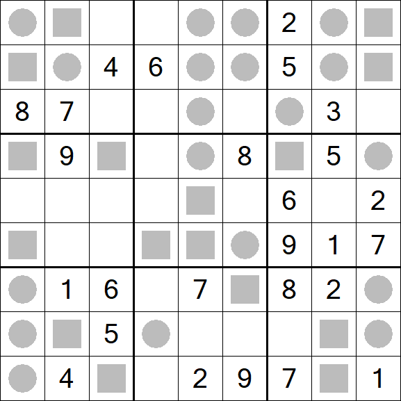 Even-Odd Sudoku - Medium