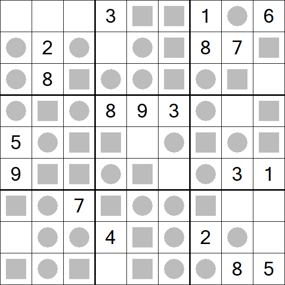 Even-Odd Sudoku - Medium