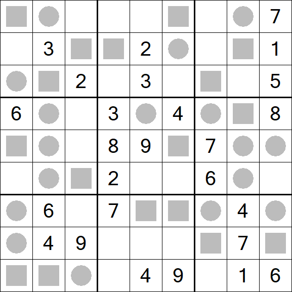 Even-Odd Sudoku - Medium