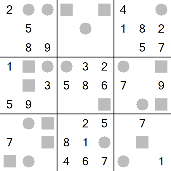 Even-Odd Sudoku - Medium