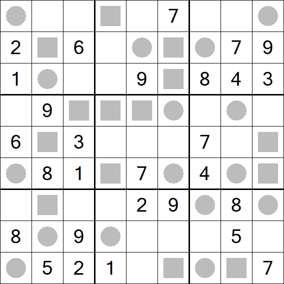 Even-Odd Sudoku - Medium
