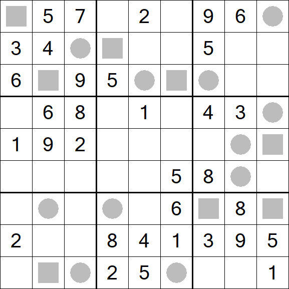 Even-Odd Sudoku - Medio