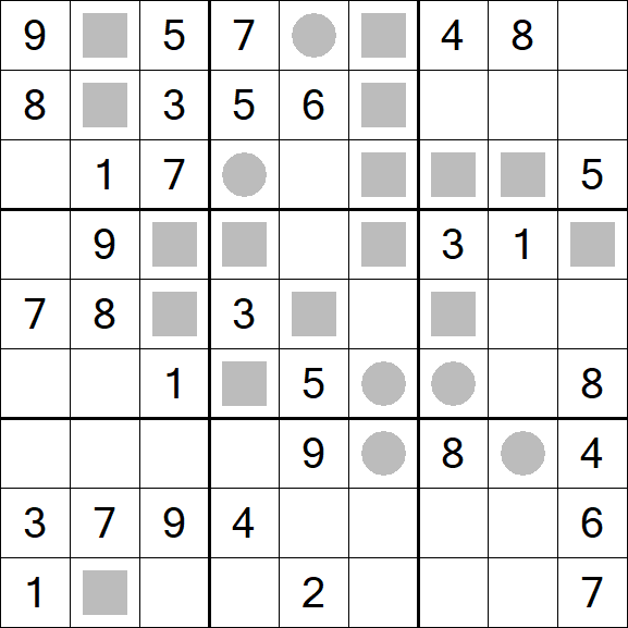 Even-Odd Sudoku - Medio
