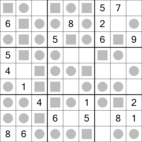 Even-Odd Sudoku - Médio