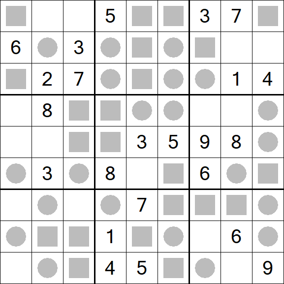 Even-Odd Sudoku - Médio