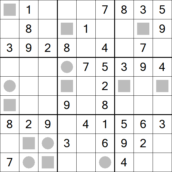 Even-Odd Sudoku - Médio
