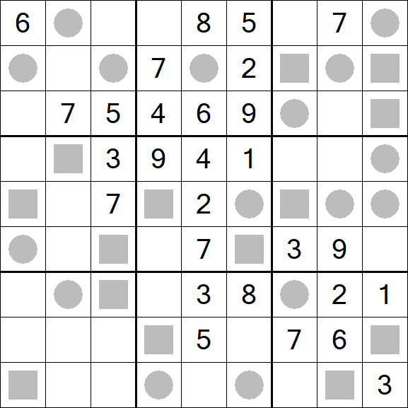 Even-Odd Sudoku - Médio