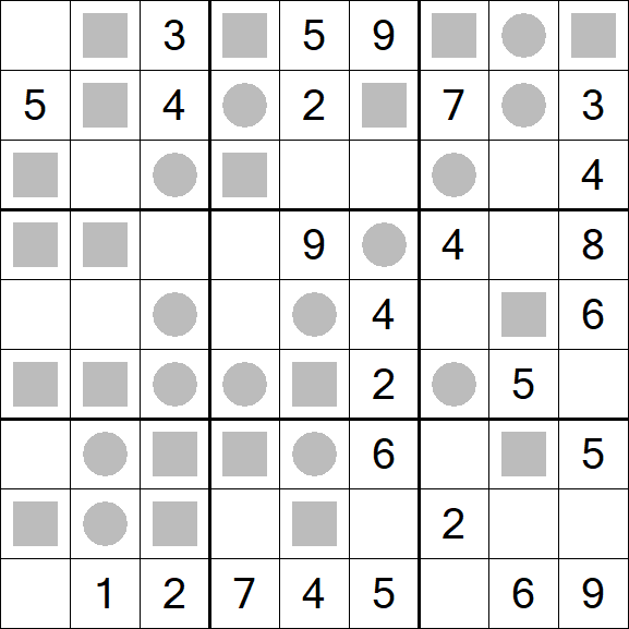 Even-Odd Sudoku - Médio