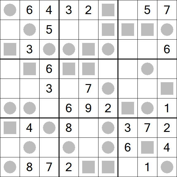 Even-Odd Sudoku - Médio
