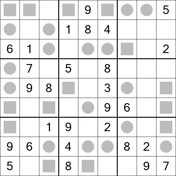 Even-Odd Sudoku - Medium