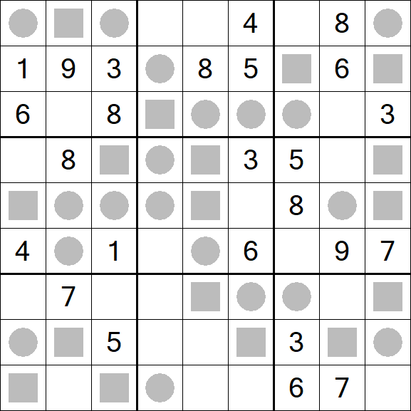 Even-Odd Sudoku - Medio