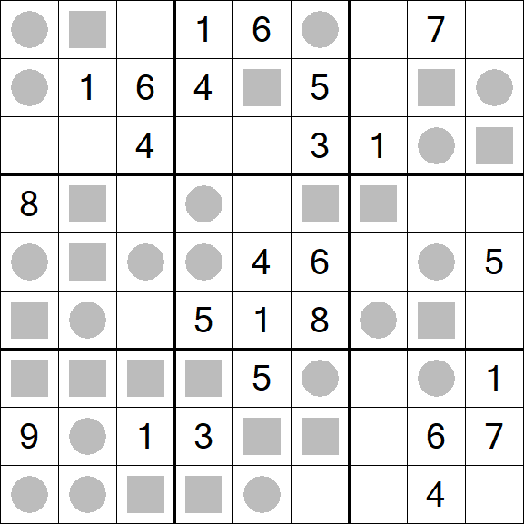 Even-Odd Sudoku - Medio