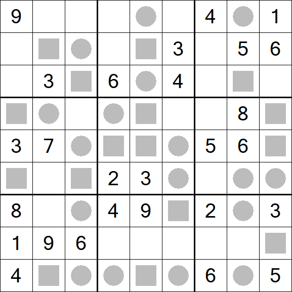 Even-Odd Sudoku - Medio