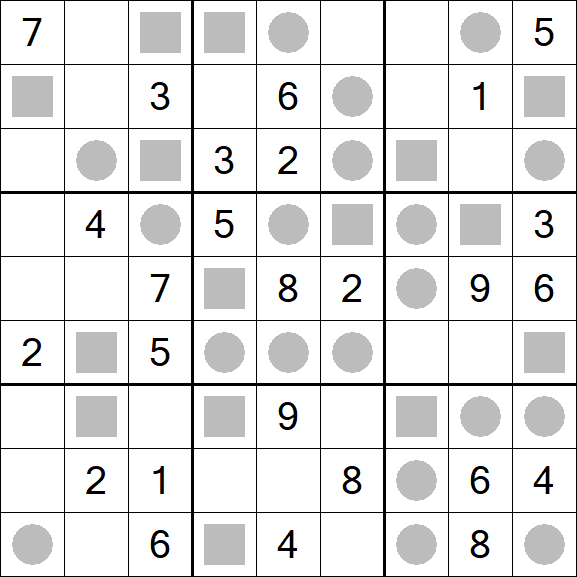 Even-Odd Sudoku - Medio