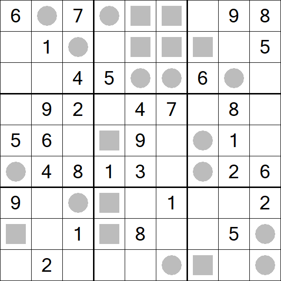 Even-Odd Sudoku - Medium