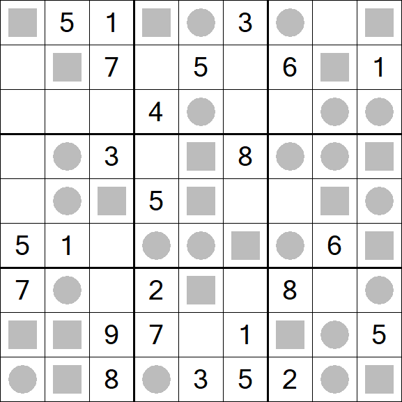 Even-Odd Sudoku - Medio