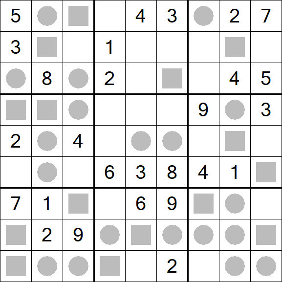 Even-Odd Sudoku - Medio