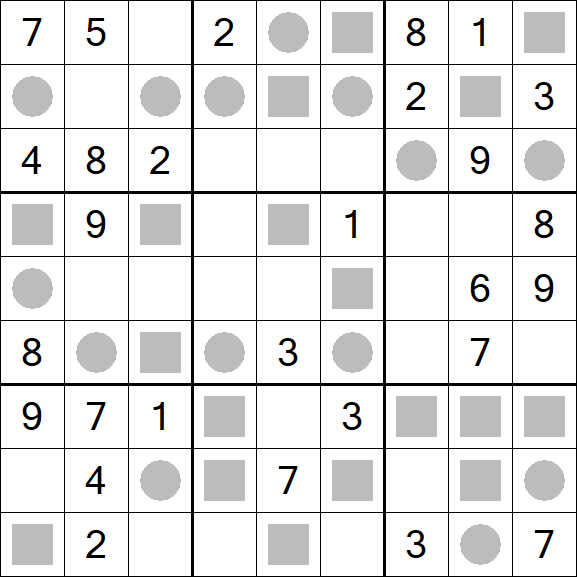 Even-Odd Sudoku - Medio