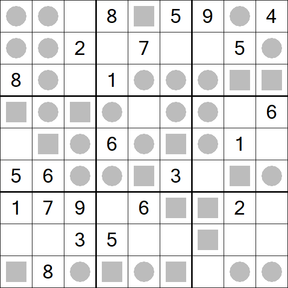 Even-Odd Sudoku - Medio